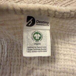 100 % Turkish Organic Cotton Throw / Blanket Waffel Pattern Lightweight